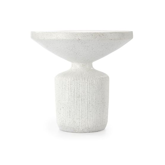 GIZA konferenčný stolík kompozit - oxid horečnatý, biely (1p=1ks)