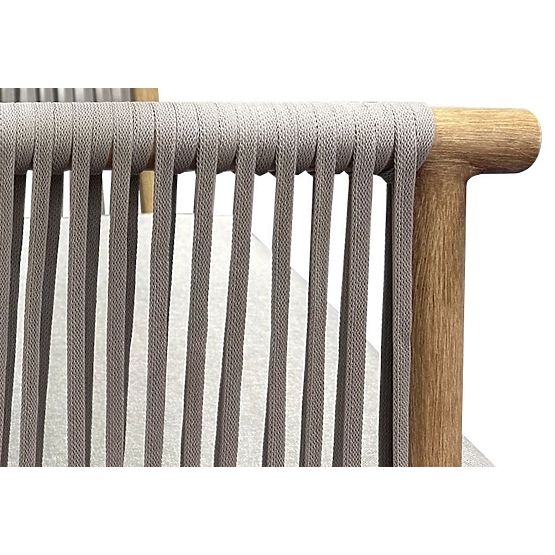 Hliníková záhradná pohovka BLANDO - veľká 3miestna, 186 cm