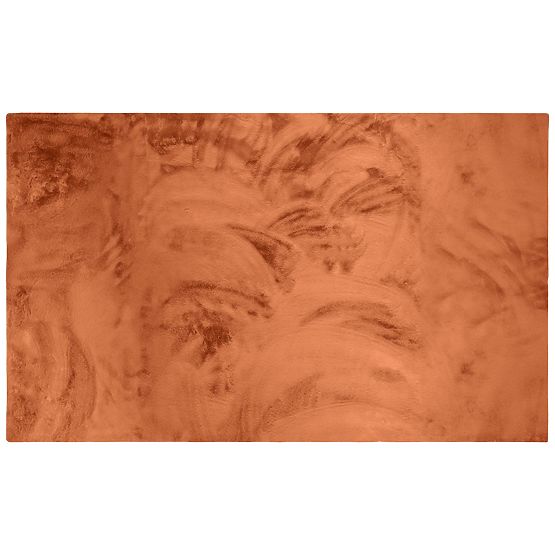 Hodvábny koberec Rabbit - Tehlový