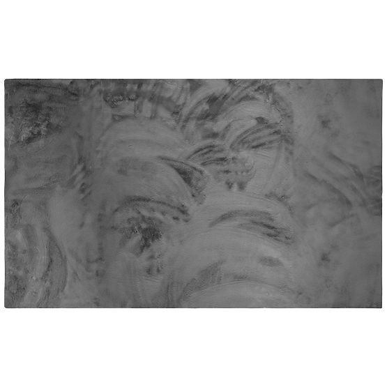 Hodvábny koberec Rabbit - Tmavošedý