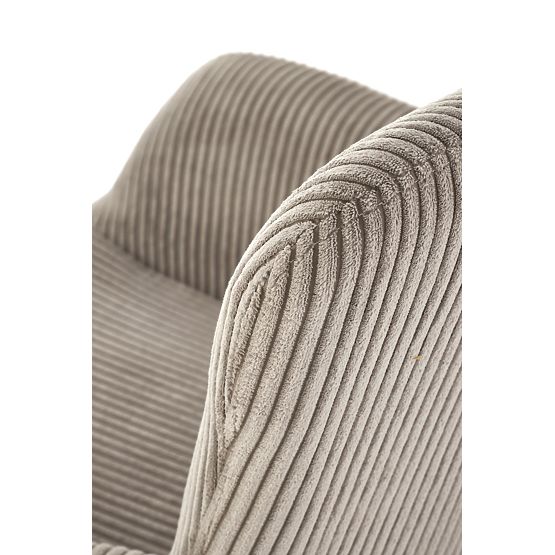 Hojdacie kreslo BELMIRO - sivý menčester