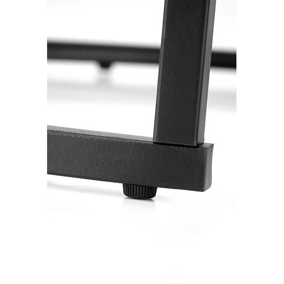 JAVA sada 2 lavíc, čierny mramor / čierna (1p=1ks)