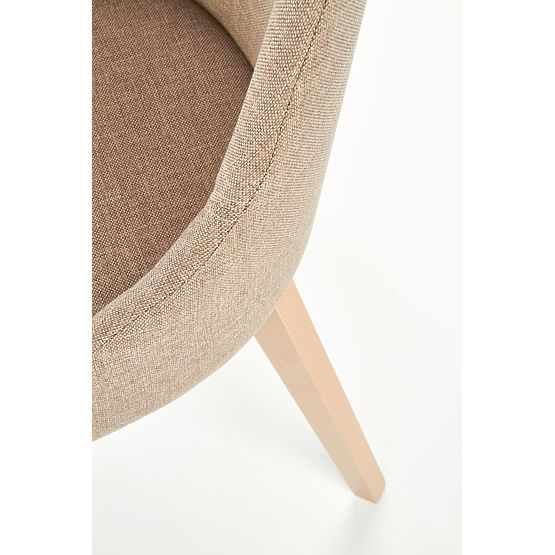 Jedálenská stolička TOLEDO - dub sonoma/hnedá