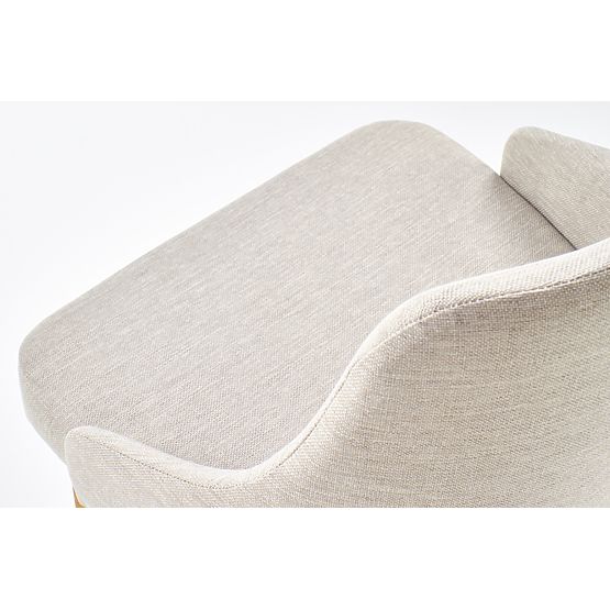 Jedálenská stolička TOLEDO - medový dub/krémová