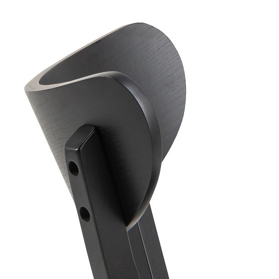 Jedálenský set Roxby čierny stôl a štyri stoličky