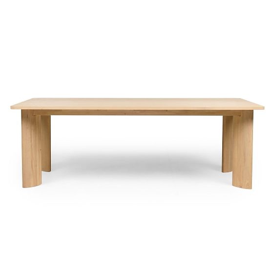 Jedálenský stôl Bali 220 cm, krémovo biely