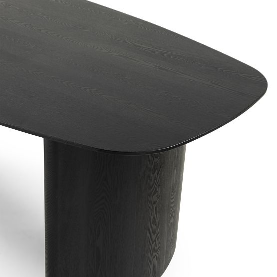 Jedálenský stôl Oriento 200 cm, oválny, jaseňová dyha