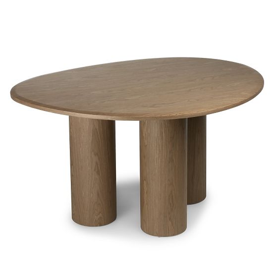 Jedálenský stôl Vesper 140 cm, orech