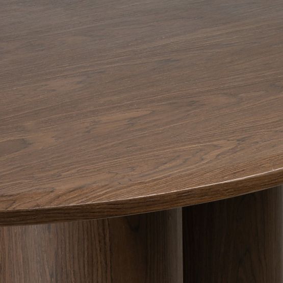 Jedálenský stôl Vesper 140 cm, tmavý orech