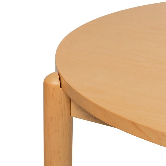 Jedálenský stôl Yoko 110,5 cm, okrúhly, prírodný