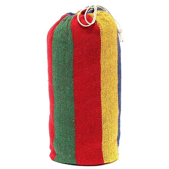 Jednomiestna hojdacia sieť s priečkou 40 cm 400257 Červená