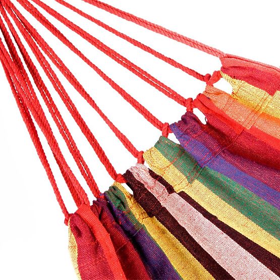 Jednomiestna hojdacia sieť s rozperkou 40cm 400257 Žltá