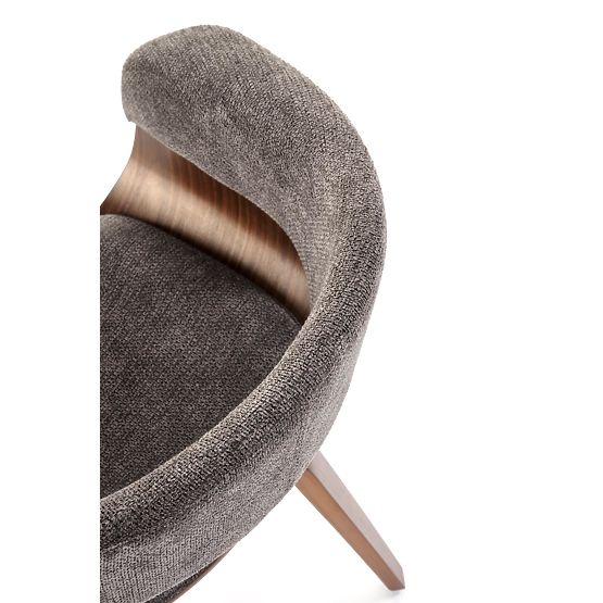 K545 stolička sivá / orechová (1p=1ks)