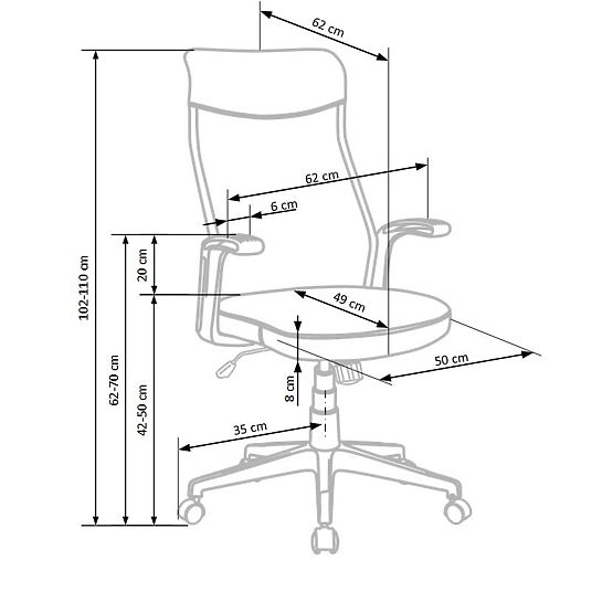 Kancelárska stolička ARCTIC