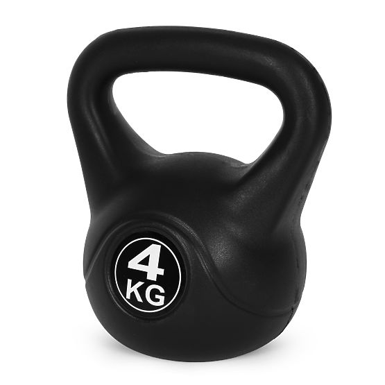 Kettlebell činka 4 kg na cvičenie guľa závažie fitness ModernHome