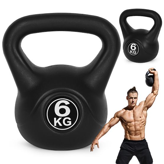 Kettlebell činka 6 kg na cvičenie guľa závažie fitness ModernHome