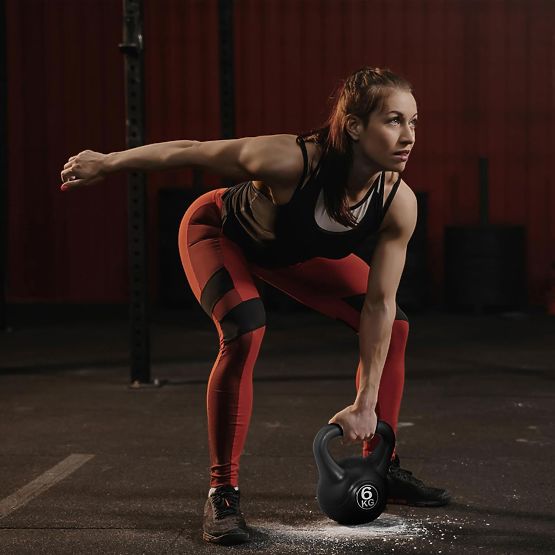 Kettlebell činka 6 kg na cvičenie guľa závažie fitness ModernHome