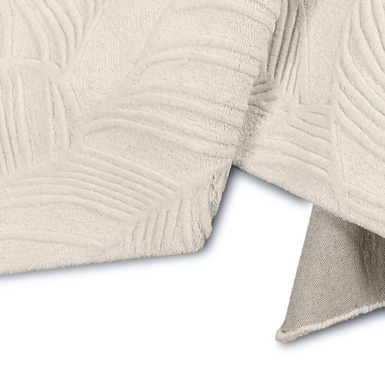 Koberec obdĺžnikový Mona tuftovaný, vlnený, krémový, listy, Veľkosť kobercov: 190x290