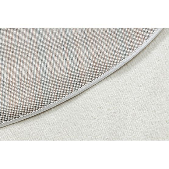 Koberec okrúhly SOFTY Jednotný, Jednofarebný, krémová