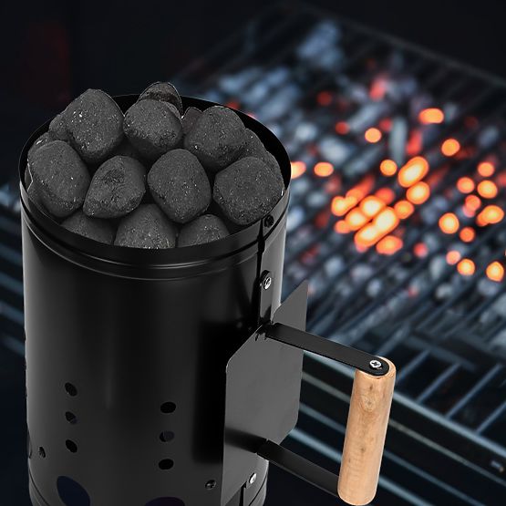 Komín na zapaľovanie grilu KORTEN