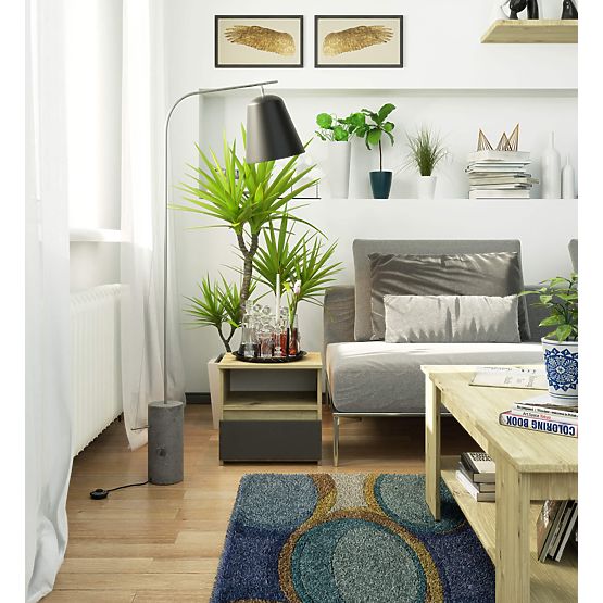 KOMODA CL1 PK DUB ARTISAN / ŠEDÁ