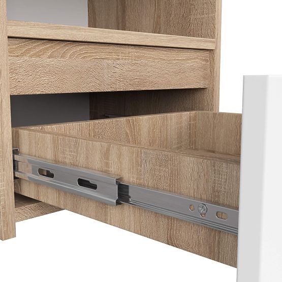 KOMODA CL1 PK DUB SONOMA / BIELA