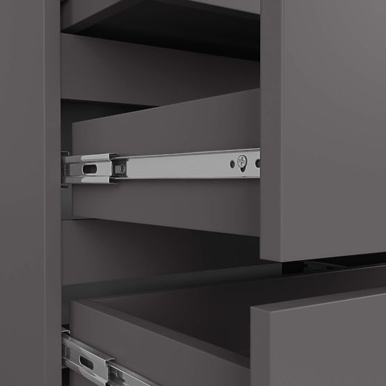 KOMODA CL3 3SZ CLP PK GRAFITOVÁ ŠEDÁ