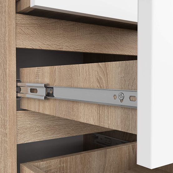 KOMODA CL5 PK DUB SONOMA / BIELA