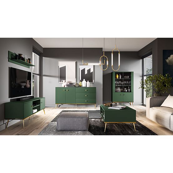 Komoda Forest väčšia - zelená