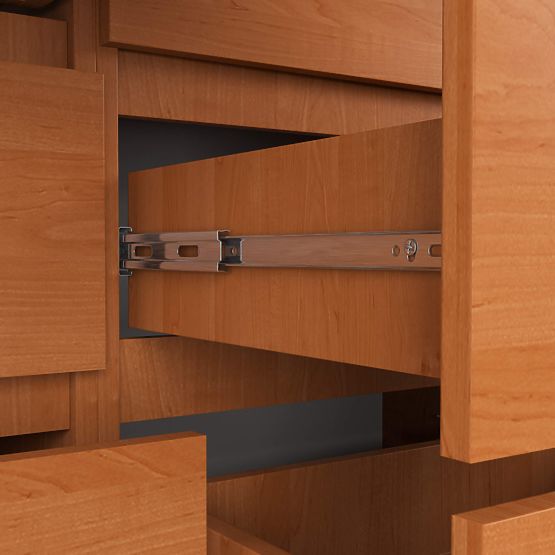 KOMODA K 120 cm 8 ZÁSUVIEK PK JELŠA