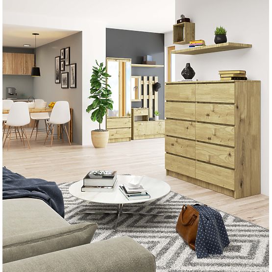 KOMODA K120 10SZ CLP PK DUB ARTISAN