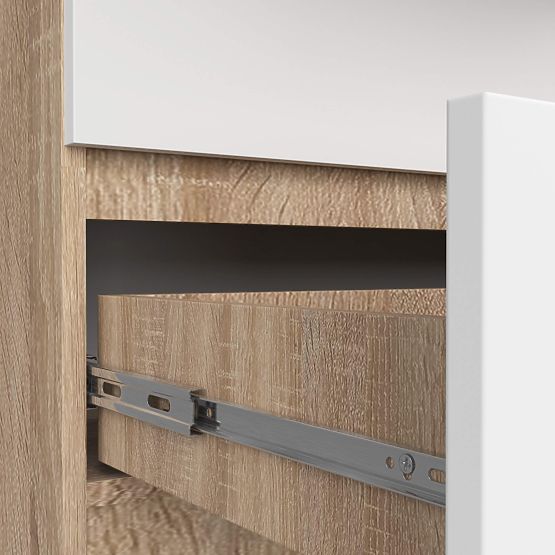 KOMODA K160 10SZ CLP PK DUB SONOMA / BIELA