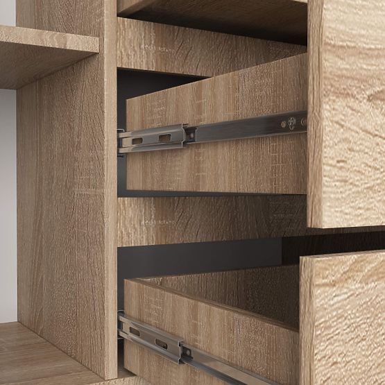 KOMODA K160 2D 4SZ CLP PK DUB SONOMA