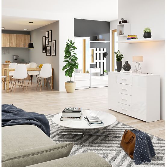 KOMODA K45 PK BIELY LESK