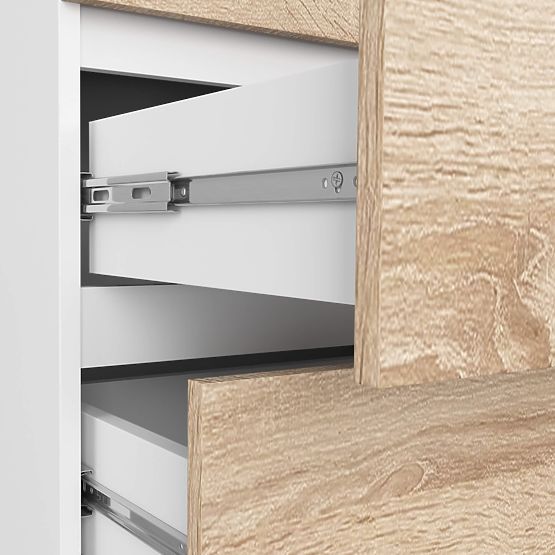 KOMODA K60 6SZ CLP PK BIELA / SONOMA