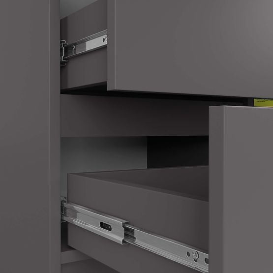 KOMODA K80 JERRY 1D 3SZ PK GRAFITOVÁ ŠEDÁ