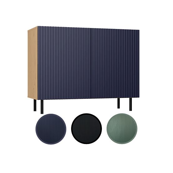 Komoda KAMA 2D SLIM ARISAN GRANÁT