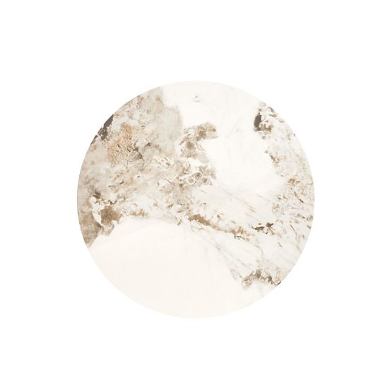 Konferenčný stolík ALESSIA, béžový mramor / čierny (2p=1ks)