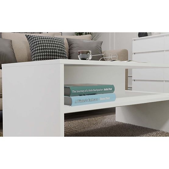 Konferenčný stolík Boston BOSTON BIELY