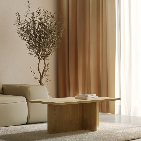 Konferenčný stolík Jose, obdĺžnikový, Dub Cremona Torro