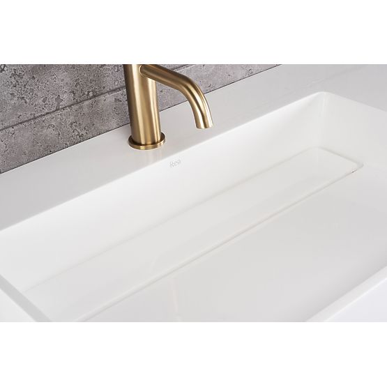 Konglomerátové umývadlo Archi 75 CM biela