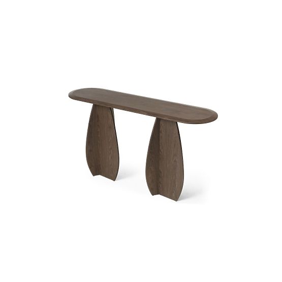Konzola/písací stôl Noku 150 cm, tmavý orech