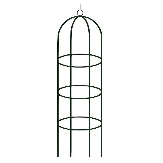 Kovová pergola stĺpik tmavozelená 190 cm