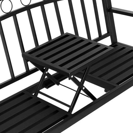 Kovová záhradná lavica BANCO