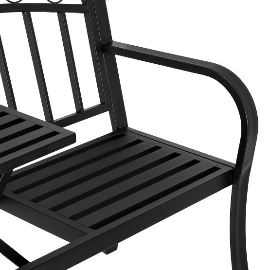 Kovová záhradná lavica BANCO