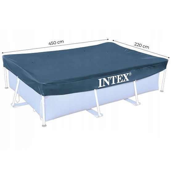 Kryt na rámový bazén 450x226cm INTEX