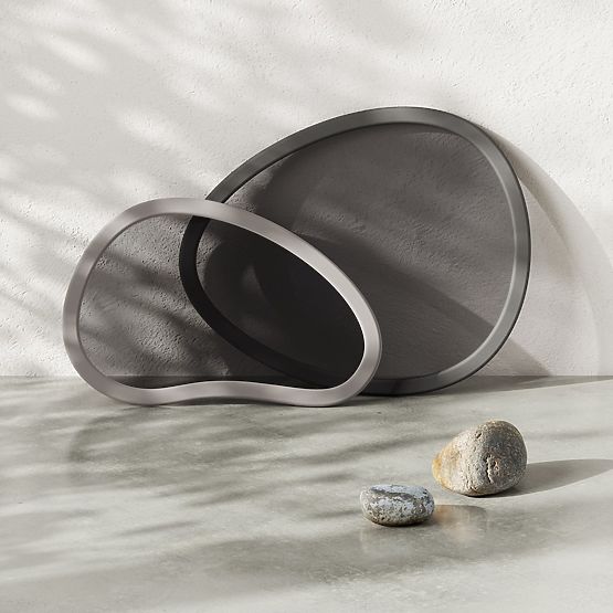 Kuchynské doplnky nepravidelného tvaru HUB farba grafitová štýl minimalistický umbra