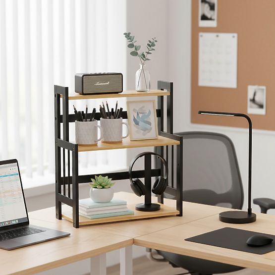 Kuchynský regál na korenie CEZAR NATURAL BLACK