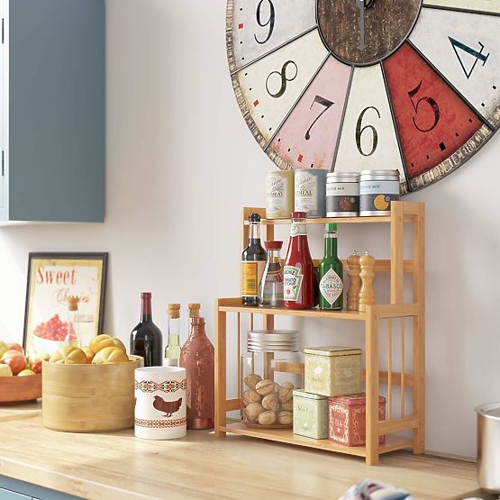 Kuchynský regál na korenie CEZAR