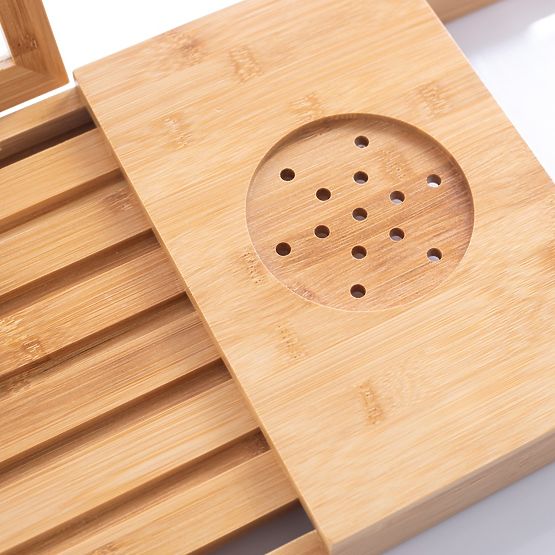 Kúpeľňové doplnky MELEDYN svetlohnedej farby v štýle boho stojace pre vnútorné použitie homede